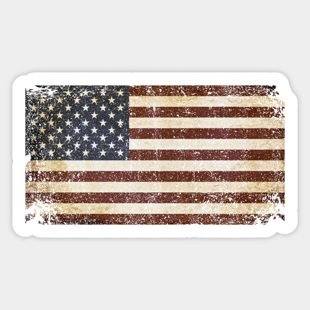 American Flag Sticker by TheAllGoodCompany